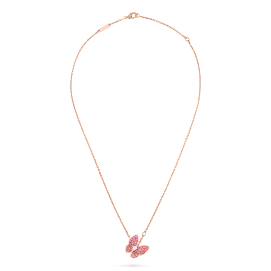 תליון שני פרפרים